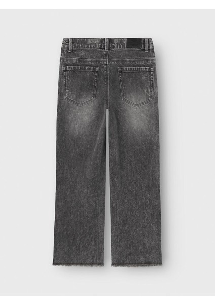 Kız Çocuk Geniş Kesim Kot Pantolon fırsatları