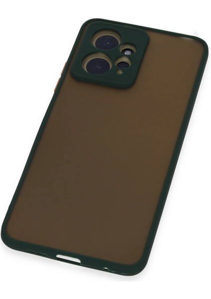 Xiaomi Redmi Note 12 4g Kılıf Montreal Silikon Kapak - Yeşil Gnzrz