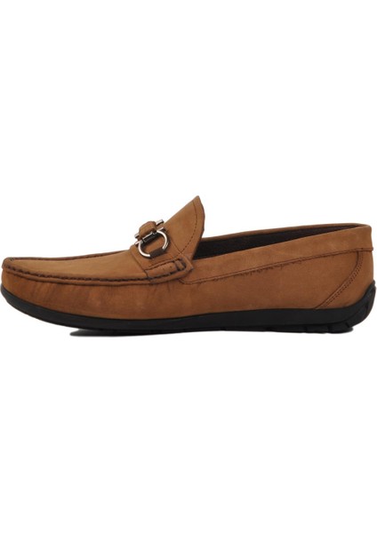 505454 M Siyah Nubuk Erkek Günlük Ayakkabı Loafer