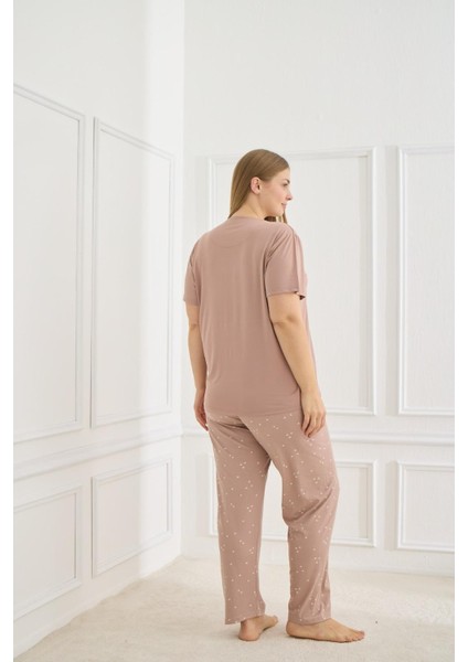50502-1126 Kadın Büyük Beden Pijama Takımı fiyatları