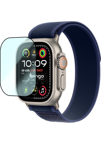 Apple Watch Ultra Ekran Koruyucu Flexible 1 2 3 Uyumlu