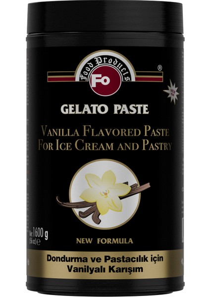 Vanilya Aromalı Dondurma ve Pastacılık için Karışım 1600 gr