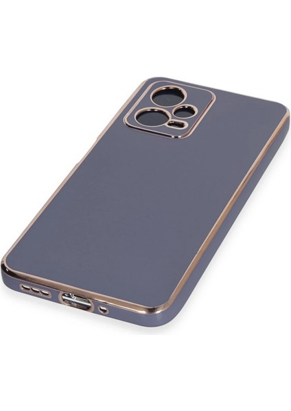 Xiaomi Poco X5 5g Kılıf Volet Silikon - Mavi Gnzrz
