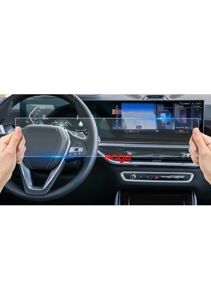 Bmw Xm Ekran Koruyucu Multimedya ve Dijital Gösterge Parlak Nano
