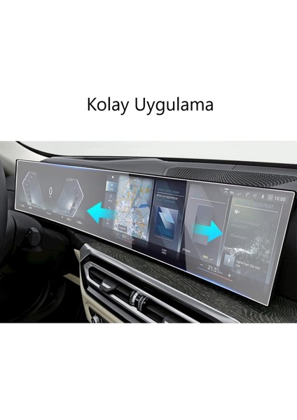 Bmw Xm Ekran Koruyucu Multimedya ve Dijital Gösterge Parlak Nano