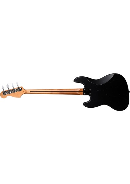 LB-455-2 Bk Limited Edition Heavy Relic Bas Gitar (Black)