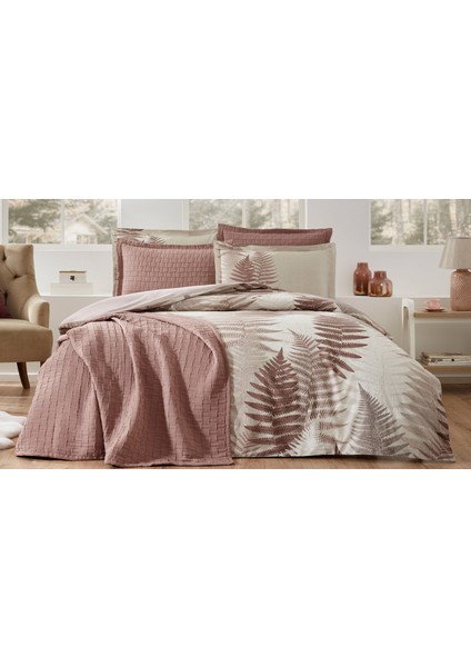 Love Ladder Çift Kişilik Yatak Örtülü Nevresim Takımı fırsatları