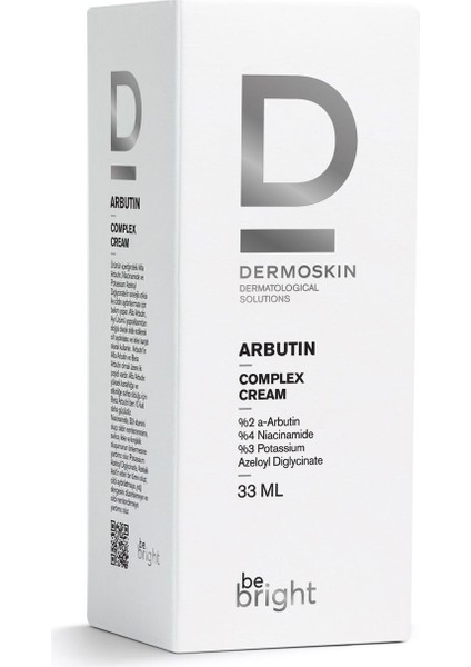 Be Bright Arbutin Kompleks Leke Kremi 33 ml