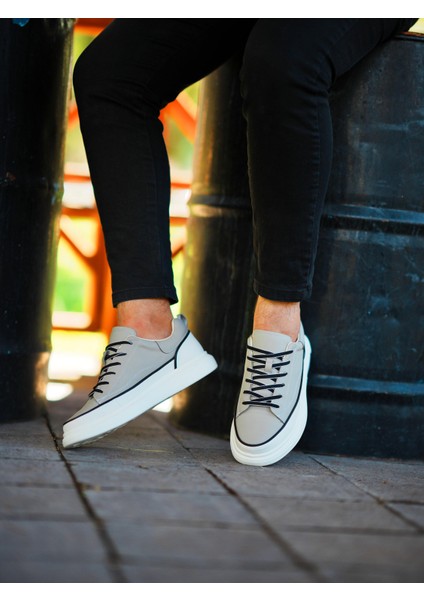 BEİGE CEHA 0129 HAKİKİ DERİ ERKEK SNEAKER BEJ indirimleri