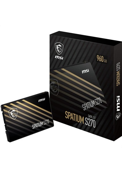 Msı Spatıum S270 960 GB 450 MB/s 500 MB/s SSD