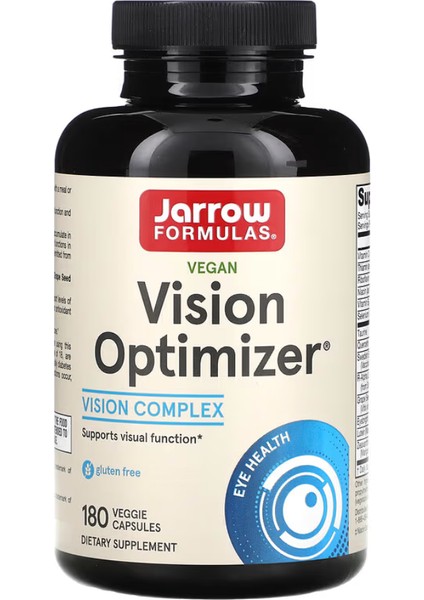 Vegan Vision Optimizer 180 Veggie Capsules