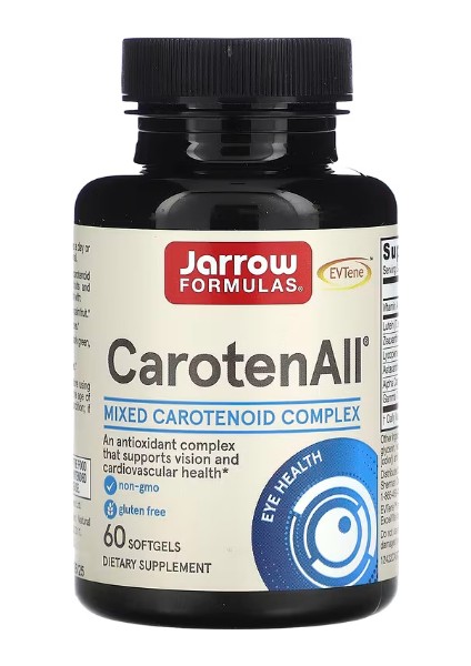 Carotenall Mixed Carotenoids Complex 60 Softgels