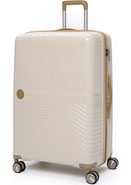 Exclusive Pro Polipropilen Kırılmaz 2'li Valiz Seti Büyük Boy ve Makyaj 2'li Set 5239 modelleri