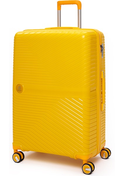 Exclusive Pro Polipropilen Kırılmaz 2'li Valiz Seti Büyük Boy ve Makyaj 2'li Set 5239 modelleri