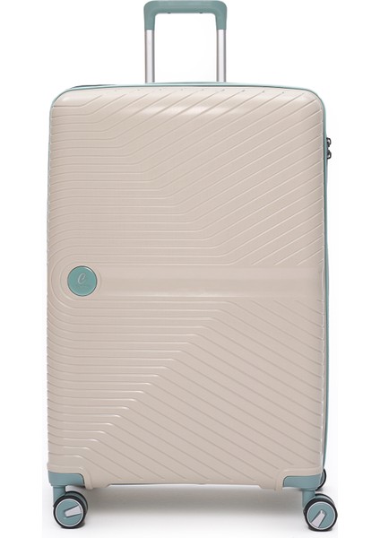 Exclusive Pro Polipropilen Kırılmaz 2'li Valiz Seti Büyük Boy ve Makyaj 2'li Set 5239 fiyatları