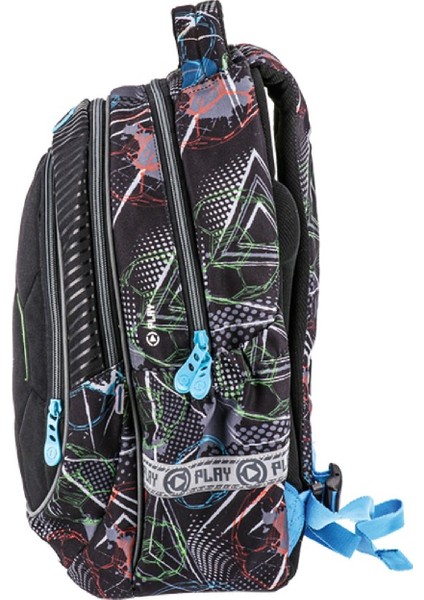 Maxx Futbol 3 Bölmeli Okul Sırt Çantası Lacivert (161836)