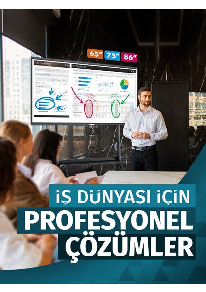 86” Dokunmatik LED Ekran (Android)