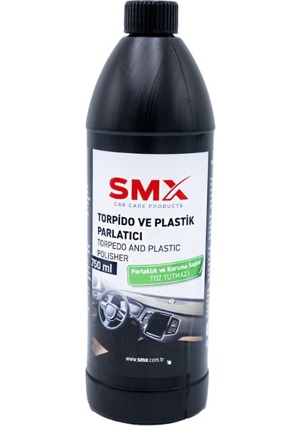 Torpido ve Plastik Parlatıcı 750 Ml.