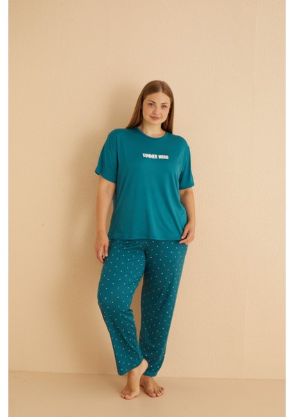 50502-775 Kadın Büyük Beden Pijama Takımı fiyatları