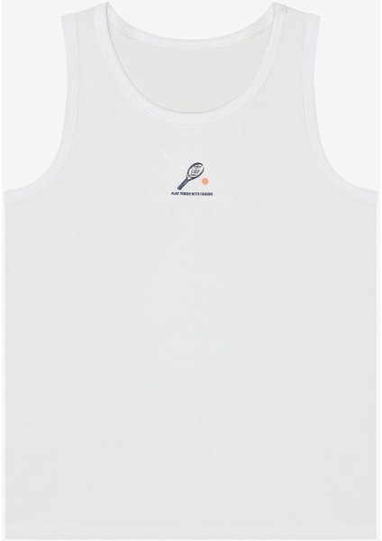 Erkek Çocuk Tennis Of Dogs 2li Çok Renkli Atlet fiyatları