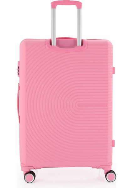 Polipropilen Valiz V374 55 cm Kabin Boy Pembe fırsatları