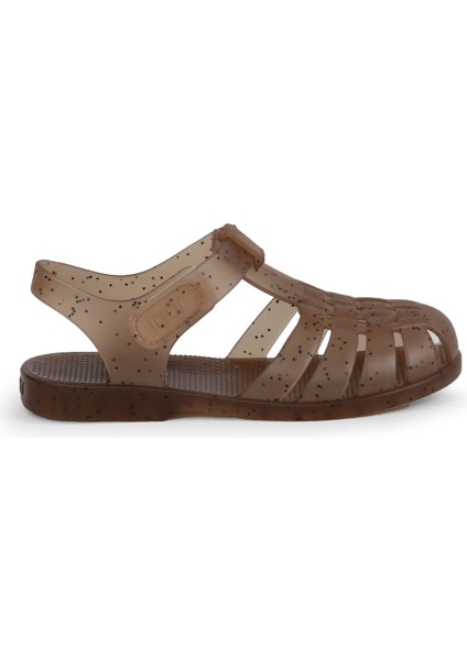 Çocuk Cırtlı Sandalet BB337 Clasıca V.black Glıtter