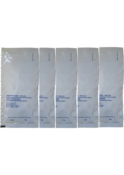 AD32 Kalibrasyon Çözeltisi 12880ΜS/CM 20ML Paket Solüsyon (5 Adet)