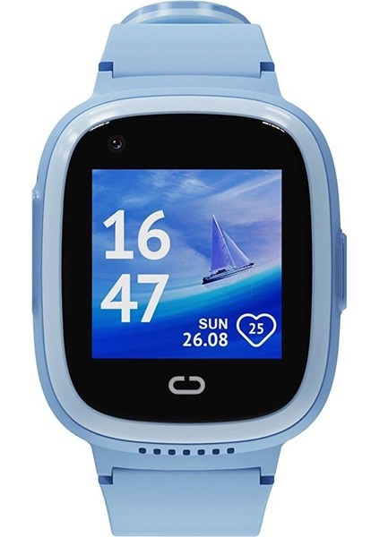 SL.09.2158 Mavi Sim Kartlı Çocuk Akıllı Saat Gps + Görüntülü Konuşma + 4g