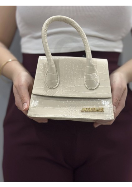 Luxe Krem Cilt Çanta modelleri