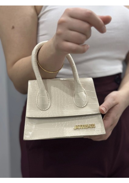 Luxe Krem Cilt Çanta fırsatları