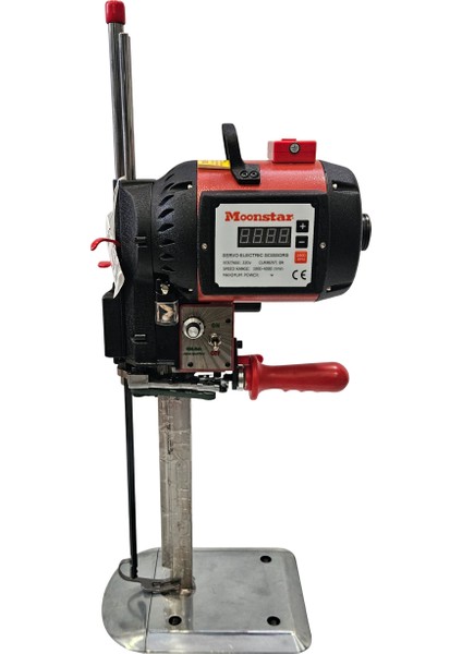 Dik Kumaş Kesim Motoru 1600W 4000 Devir Kırmızı-Siyah Kafa / PLS-988 12inç