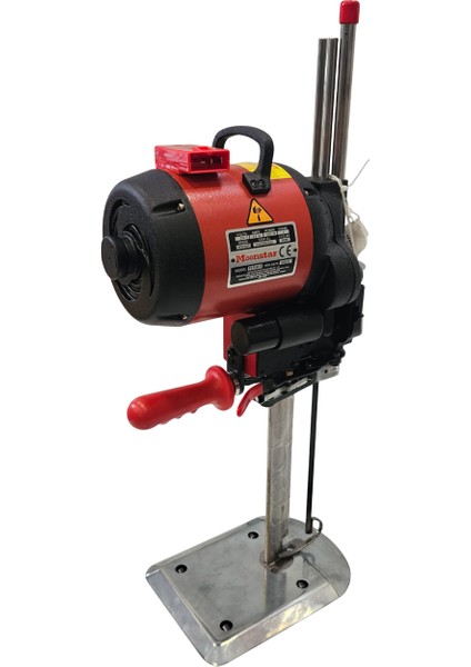 Dik Kumaş Kesim Motoru 1600W 4000 Devir Kırmızı-Siyah Kafa / PLS-988 12inç