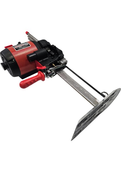 Dik Kumaş Kesim Motoru 1600W 4000 Devir Kırmızı-Siyah Kafa / PLS-988 12inç