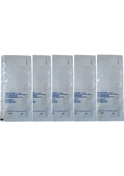 AD31 Kalibrasyon Çözeltisi 1413μS/cm 20ML Paket Solüsyon (5 Adet)