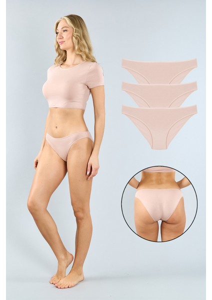 Pamuklu Siyah Klasik Kesim Külot 3'lü Paket