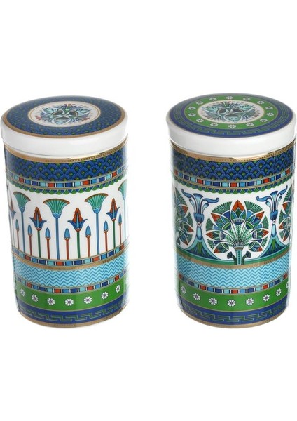 Lucky Art Calista Bone 2li Kavanoz Setı 15CM