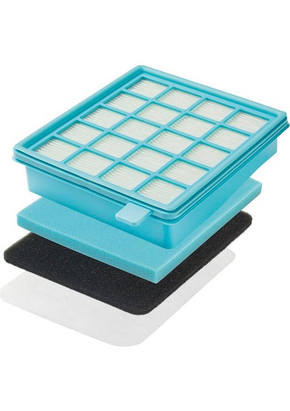 Filtre - Fc 8470 - Fc 8475 - Fc 8477 - Fc 8478 - Fc 8631 - Fc 8632 - Fc 8633 - Fc 8636 - Uyumlu Hepa Filtre Seti