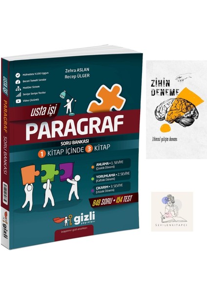 8.Sınıf Usta Işi Paragraf Soru Bankası+Zihin Deneme-Gz4