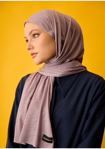 Gri Jarsey Şal