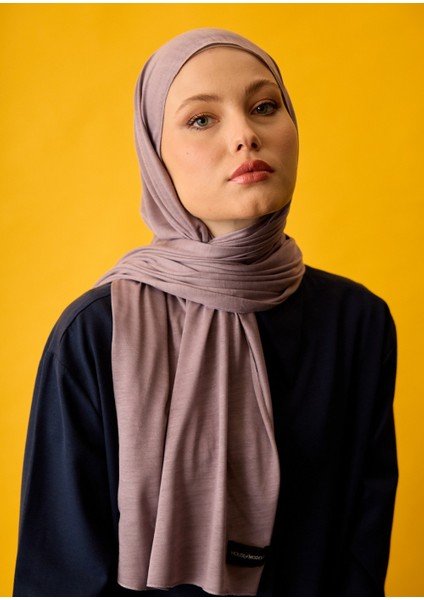 Gri Jarsey Şal