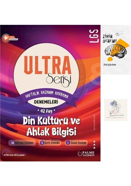 LGS Din Haftalık Kazanım Kavramaları Denemeleri Föy+Zihin DENEME-GZ646