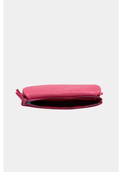 Deri Kadın Cüzdanı Pembe 2602