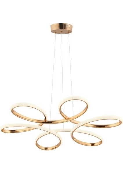 Istanbul Avize Megie Gold Beyaz Power LED Lüx Modern Ledli Avize modelleri