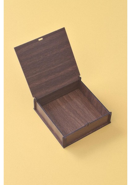 Kişiye Özel Hayat Ağacı Desenli Çok Amaçlı Kutu - 12 x 12 x 3,5 cm modelleri
