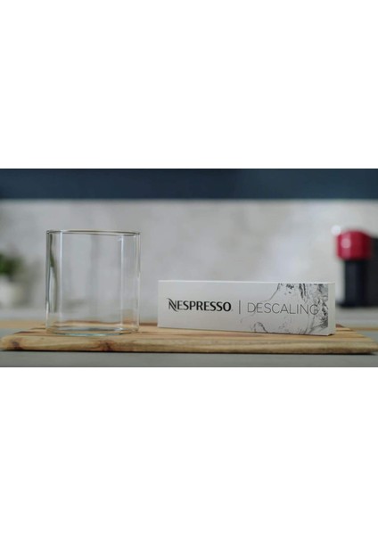 Kireç Çözme Seti (Kahve Makineleri İçin) Descaling Kit Nespresso Kireç Çözücü Seti 2X100 ml