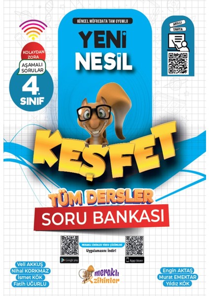 Günay Yayınları 4. Sınıf Tüm Dersler Yeni Nesil Keşfet Soru Bankası