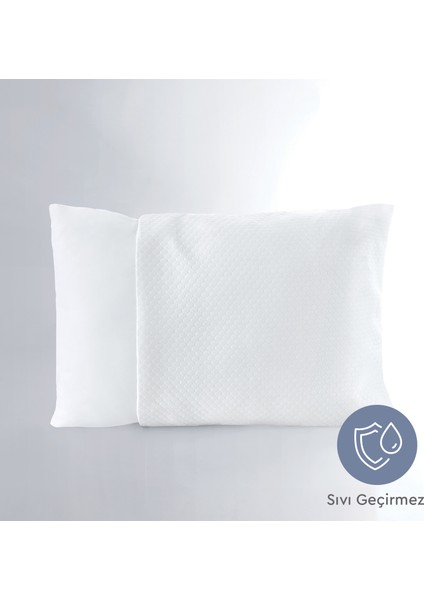 Eco Dormy 2'li Sıvı Geçirmez Koruyucu Yastık Alezi
