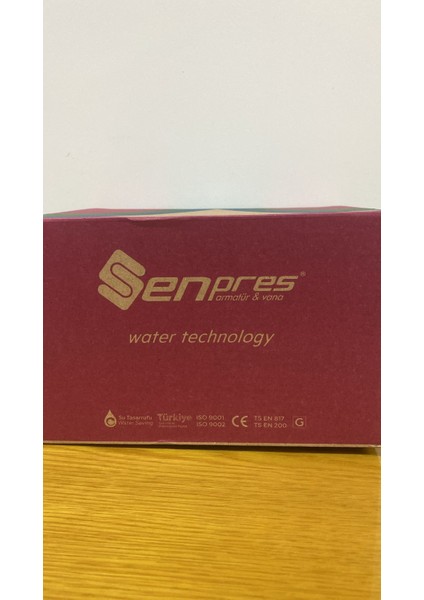 Adnoss Şenpres Duru Banyo Bataryası + Yağız Duş Başlığı