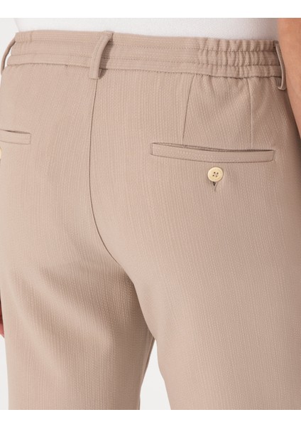 Erkek Bej Klasik Jogger Pantolon 50303603-VR011