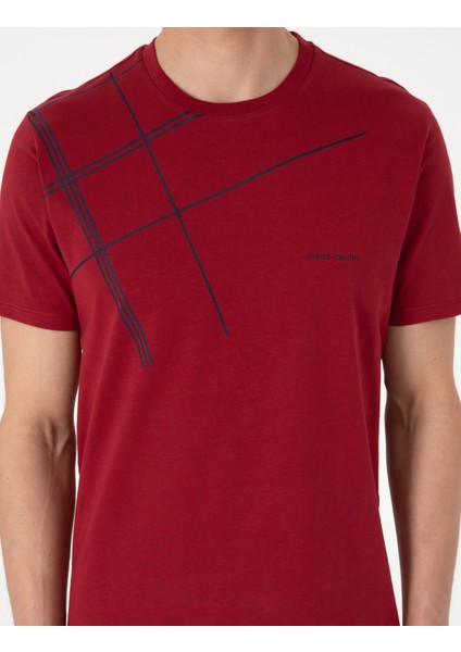 Erkek Bordo Kısakol Pijama Takımı 50314415-900